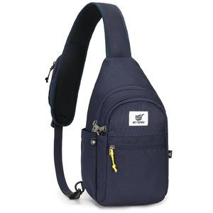 Sling Bag Rfid Anti-Theft Crossbody Bag Recycled Travel Cross Body Bag ^_^